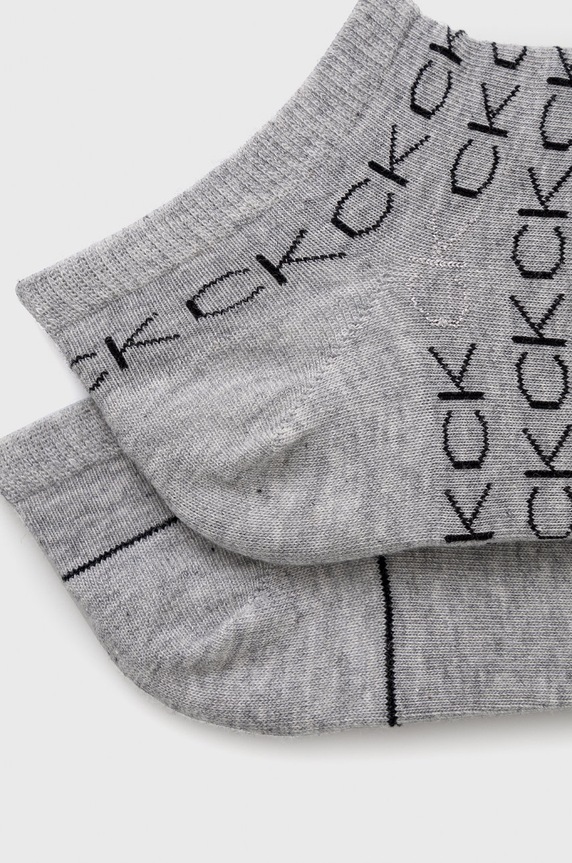 Ponožky Calvin Klein (2-pak) 701218779.NOS sivá AA00