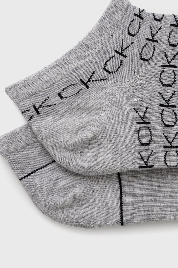 Ponožky Calvin Klein (2-pak) 701218779.NOS sivá AA00