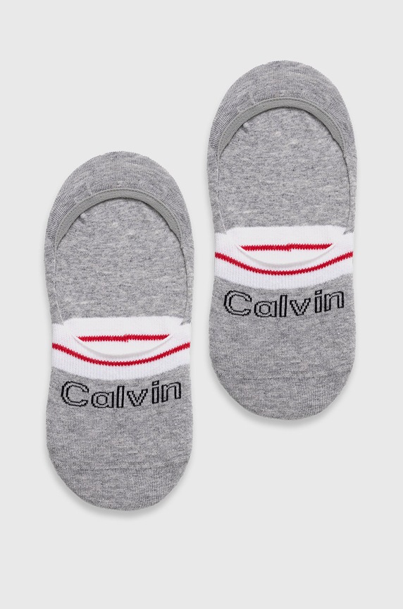 Calvin Klein Skarpetki melanż szary 701218783.NOS