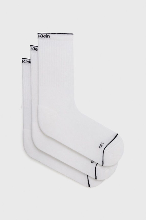Calvin Klein skarpetki (3-pack) skarpetki długie biały 701218766.NOS