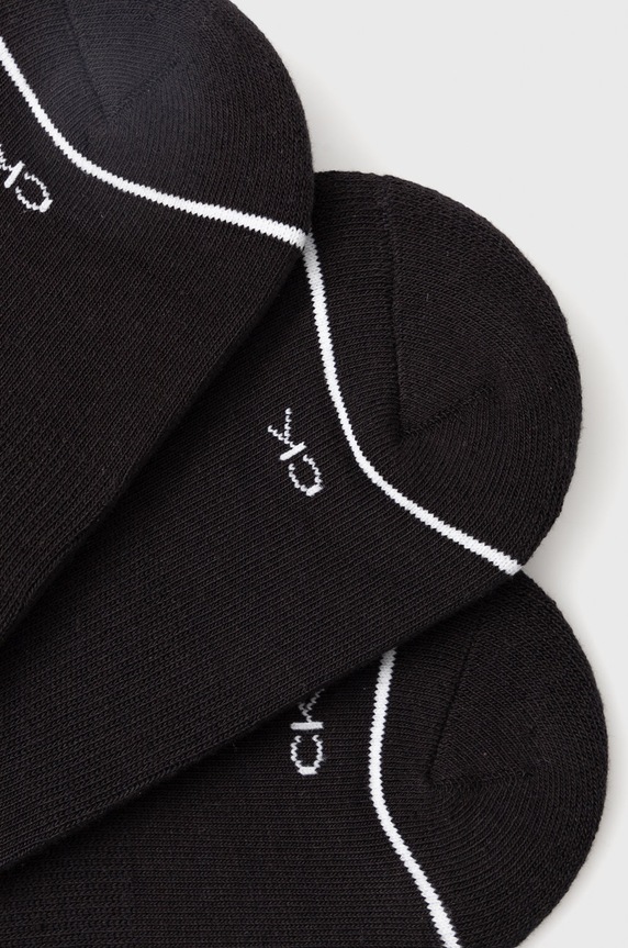 Calvin Klein skarpetki (3-pack) 701218766.NOS czarny AA00