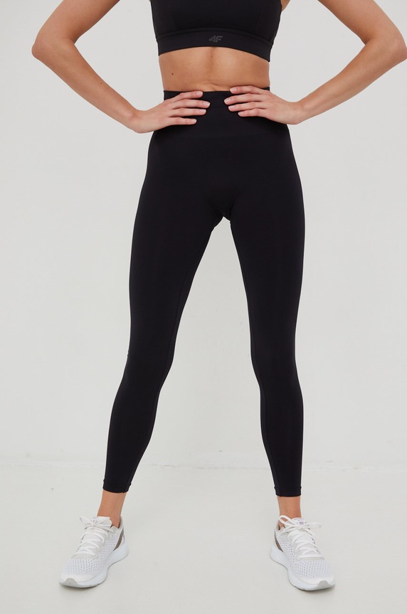 Calvin Klein legginsy z elastanem czarny 701220430.NOS