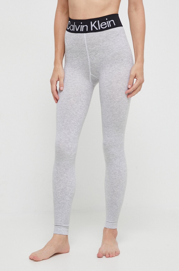 Tajice Calvin Klein pletivo siva 701226027.NOS