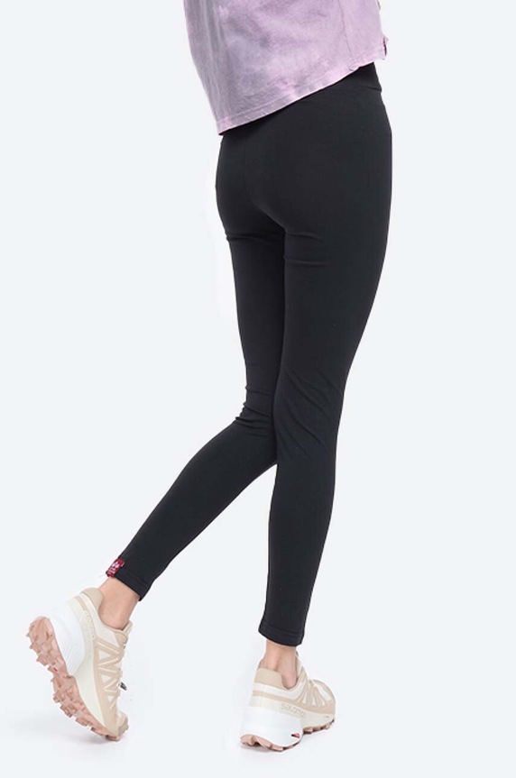 Odzież Alpha Industries legginsy 116053.03 czarny