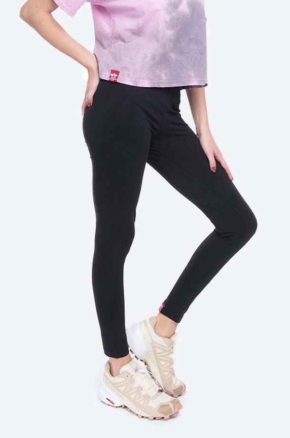 Alpha Industries legginsy 116053.03 czarny