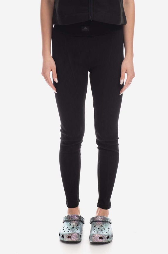 Odjeća Pamučne tajice Alpha Industries 136050.03 crna
