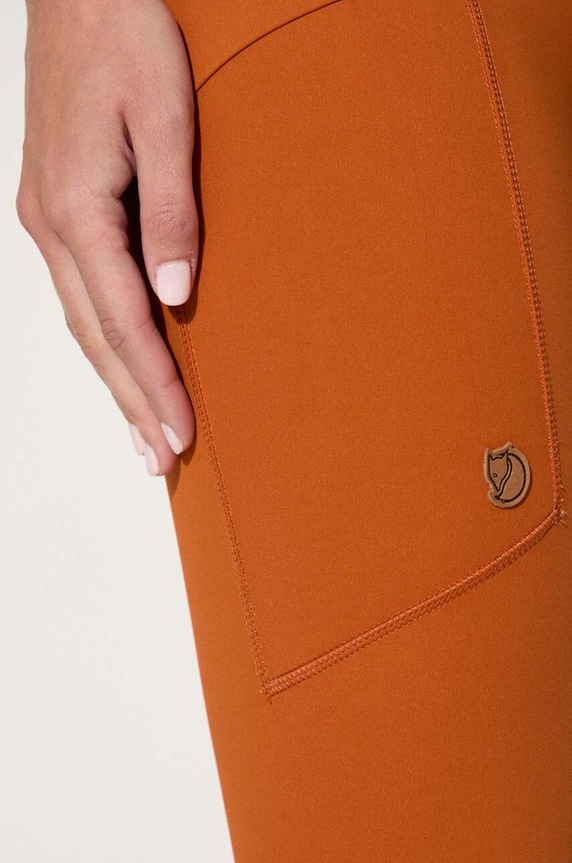 Legíny Fjallraven Abisko Tights W F84773 243 oranžová F84773.243