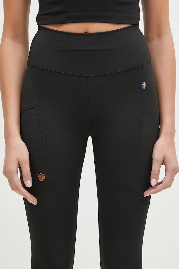 Fjallraven leggings Abisko black F84773.550