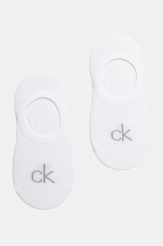 Calvin Klein sosete 2-pack sosete scurte alb 701228801.NOS