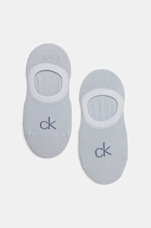 Ponožky Calvin Klein 2-pack krátké ponožky modrá 701228801.NOS