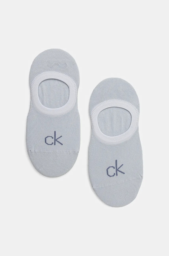 Ponožky Calvin Klein 2-pack krátké ponožky modrá 701228801.NOS