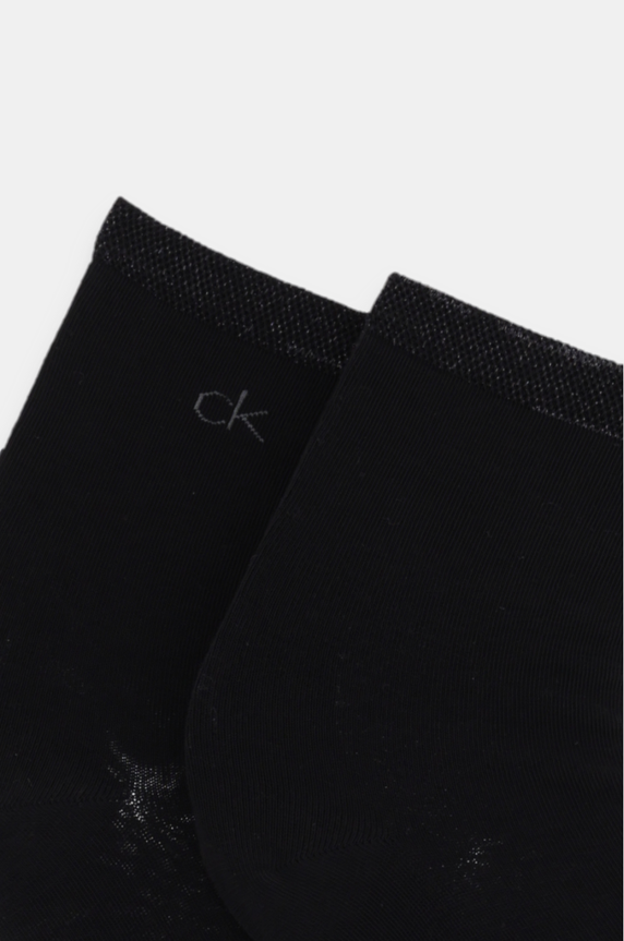 Ponožky Calvin Klein 2-pak 701229680.NOS čierna NC00
