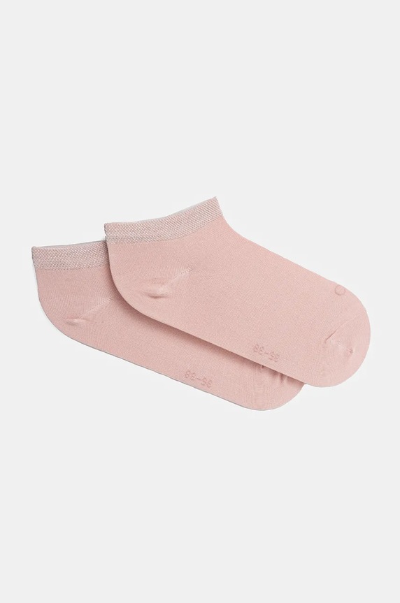 Calvin Klein skarpetki 2-pack skarpetki krótkie różowy 701230614.NOS
