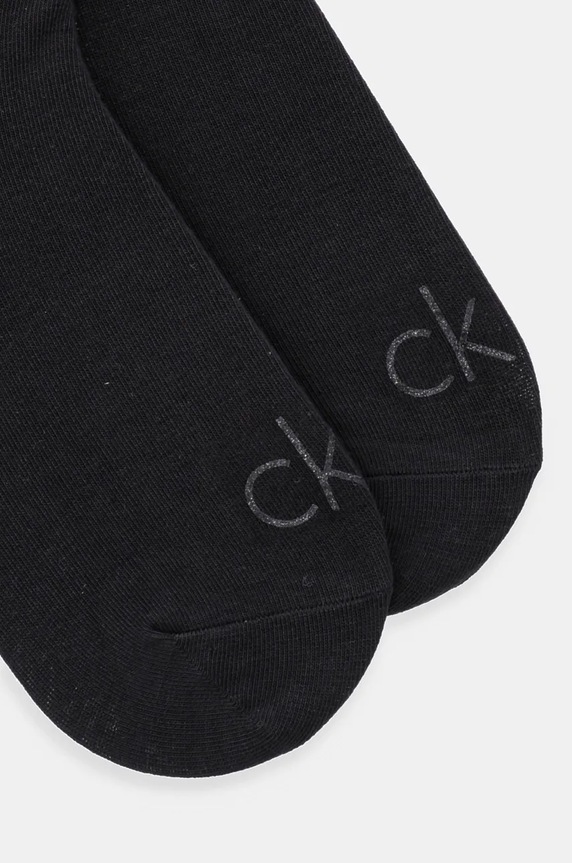 Ponožky Calvin Klein 2-pak 701230614.NOS čierna NC00