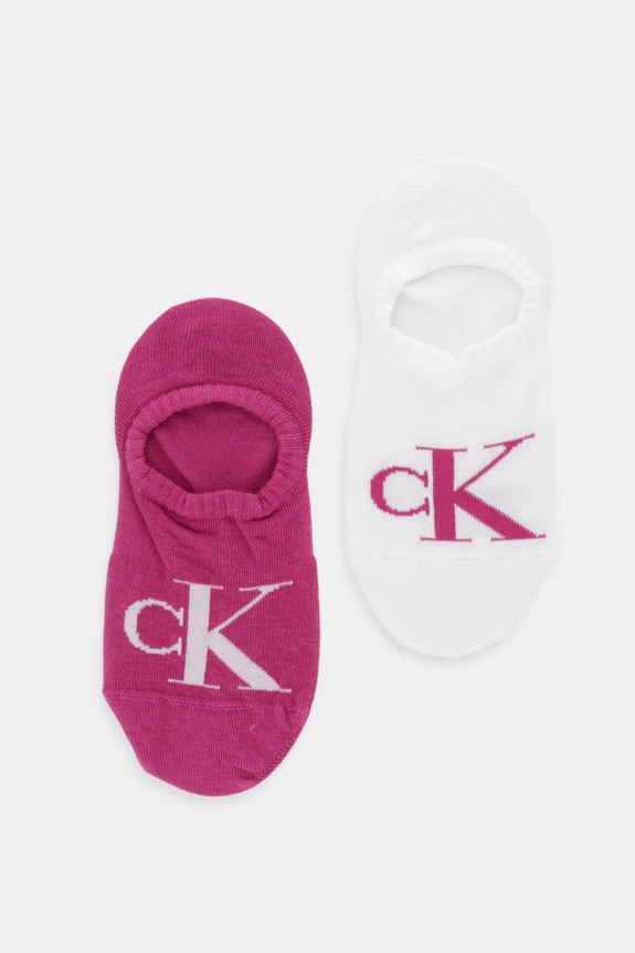 Calvin Klein Jeans skarpety damskie z bawełną 2-pack różowy 701228817.NOS