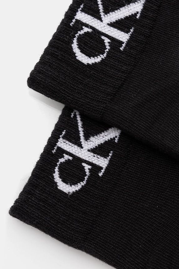 Ponožky Calvin Klein Jeans 2-pak 701228813.NOS čierna AA00