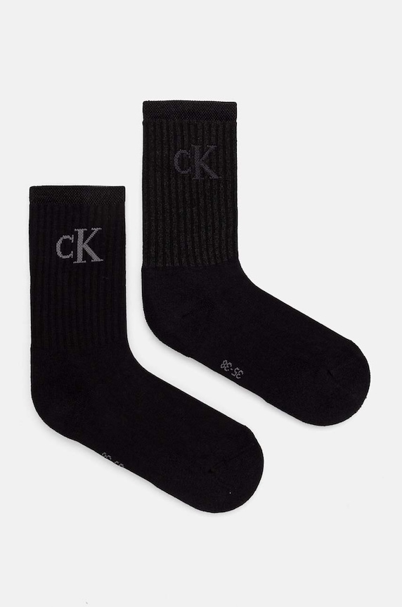 Calvin Klein Jeans skarpetki 2-pack skarpetki długie czarny 701229467.NOS