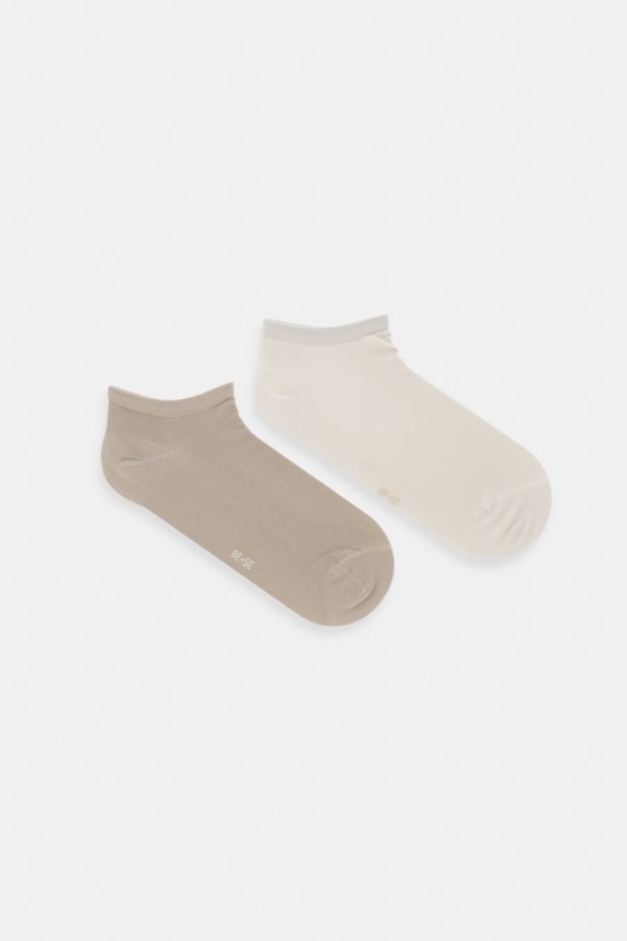 Tommy Hilfiger ponožky dámské 2-pack béžová 343024001.NOS