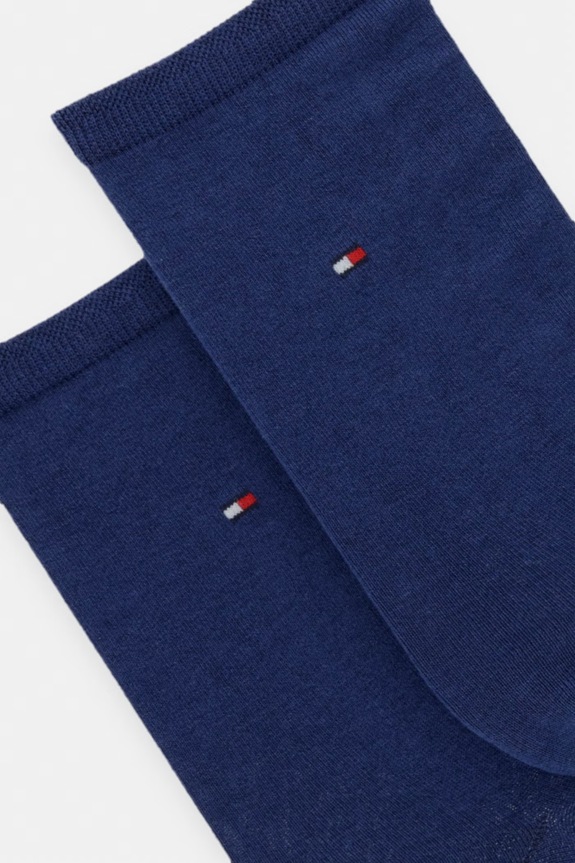 Tommy Hilfiger skarpety damskie z dodatkiem jedwabiu 701228796.NOS granatowy AA00