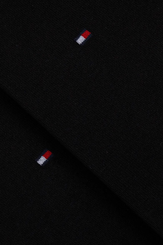 Ponožky s nádychom hodvábu Tommy Hilfiger 701228796.NOS čierna AA00