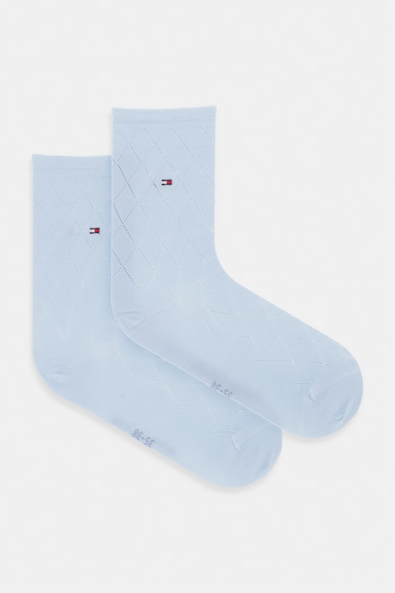 Ponožky Tommy Hilfiger dlhé ponožky modrá 701228933.NOS