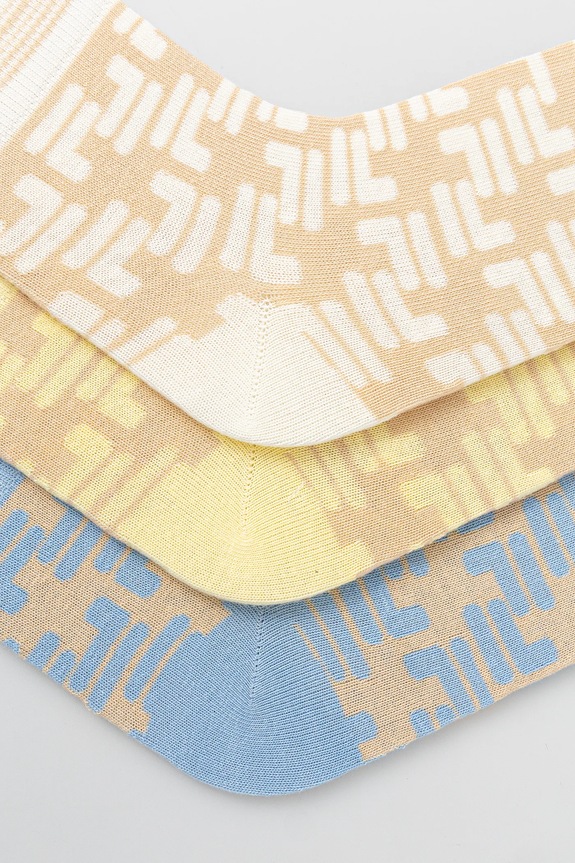 Fila calzini pacco da 3 F3613 beige AA00