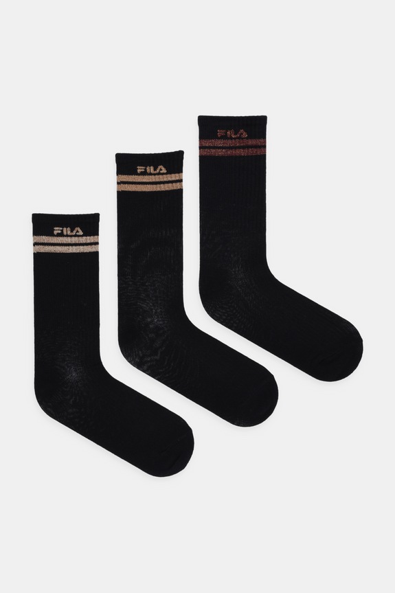 Fila calzini pacco da 3 calzini nero F6410