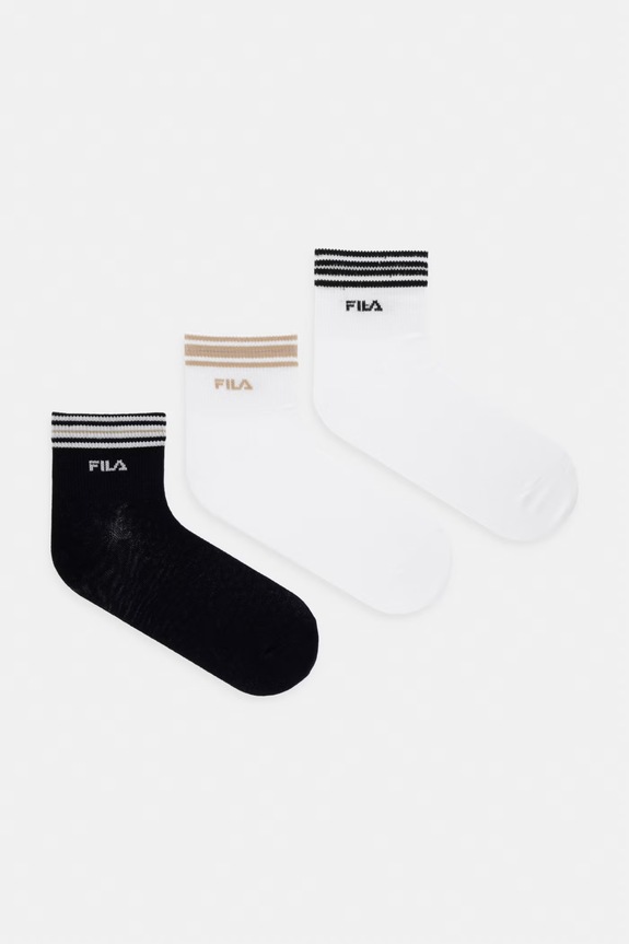 Fila skarpety damskie 3-pack biały F6832