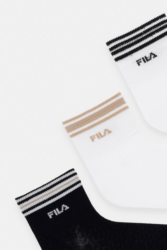 Fila skarpety damskie 3-pack F6832 biały SS26