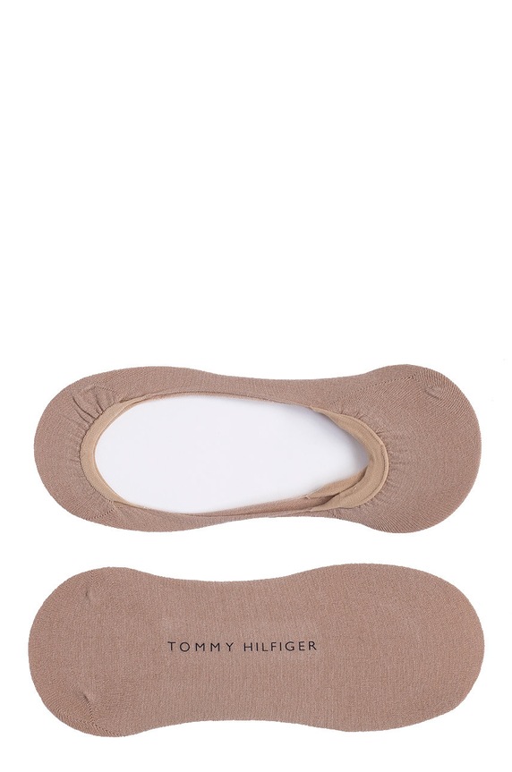 Tommy Hilfiger - Členkové ponožky (2-pak) krátke ponožky béžová 353006001