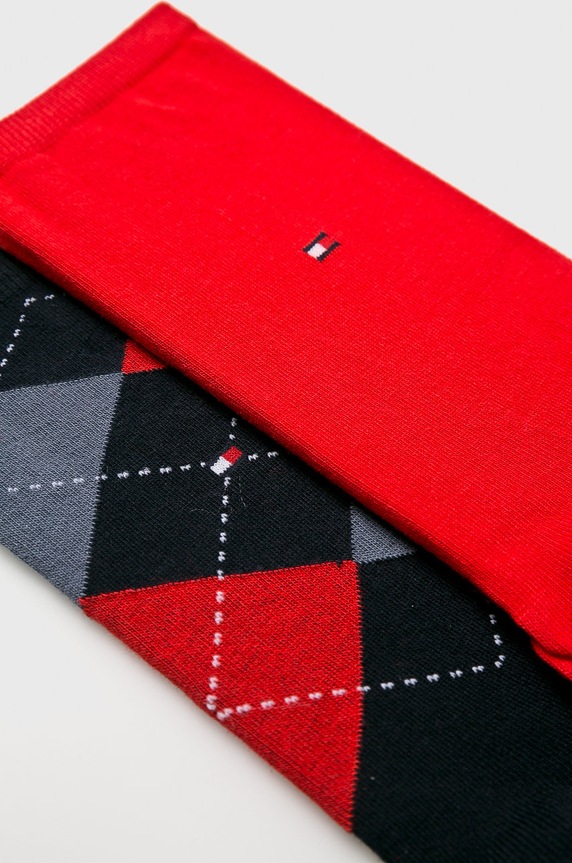 Tommy Hilfiger - Skarpetki (2-pack) 443016001 czerwony AA00