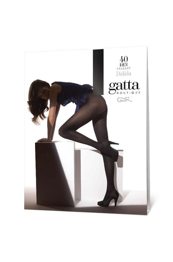 Gatta - Punčochy Dalida 40 DEN černá dalida.40