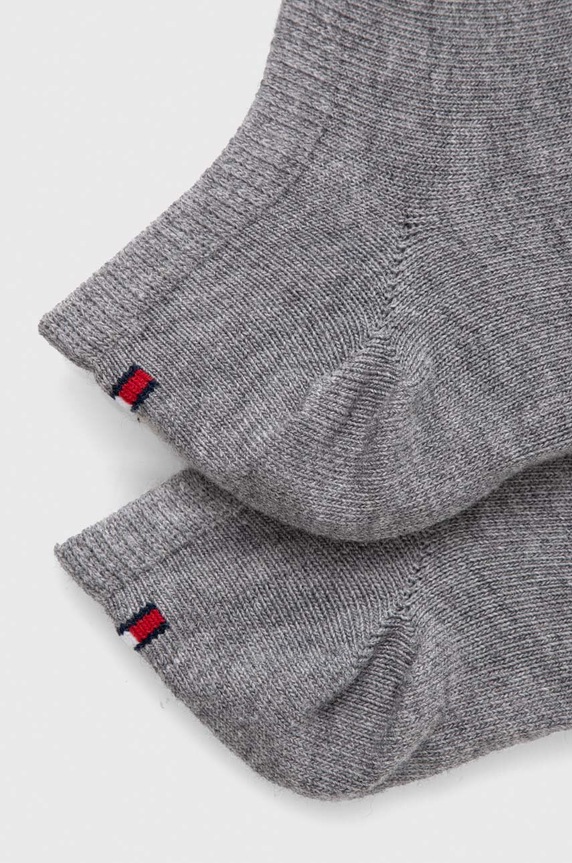 Tommy Hilfiger - Detské ponožky (2-pak) 301390 sivá AA00