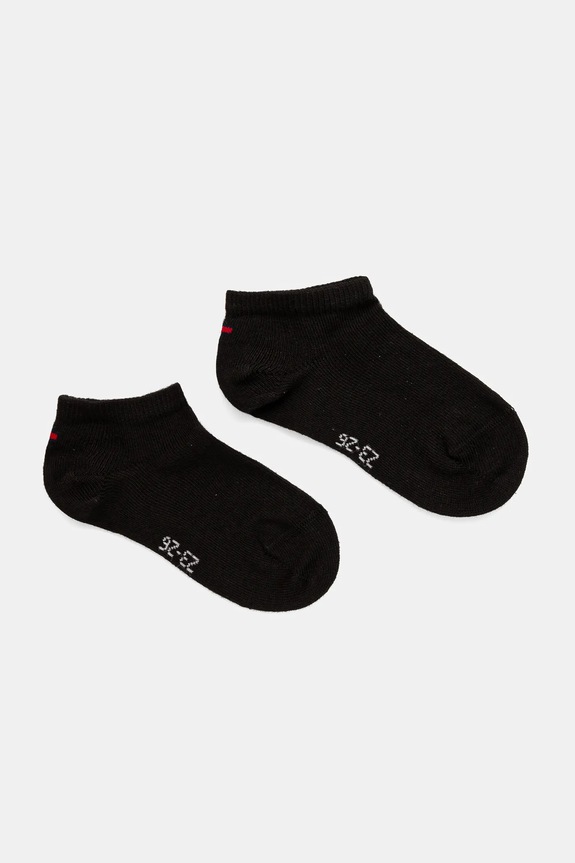 Tommy Hilfiger - Detské ponožky (2-pak) krátke ponožky čierna 301390