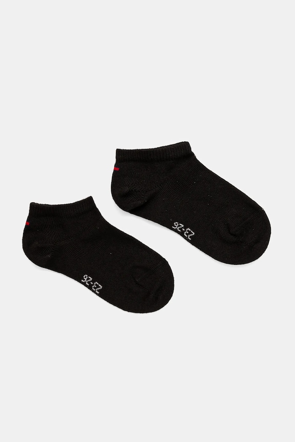 Tommy Hilfiger - Detské ponožky (2-pak) krátke ponožky čierna 301390