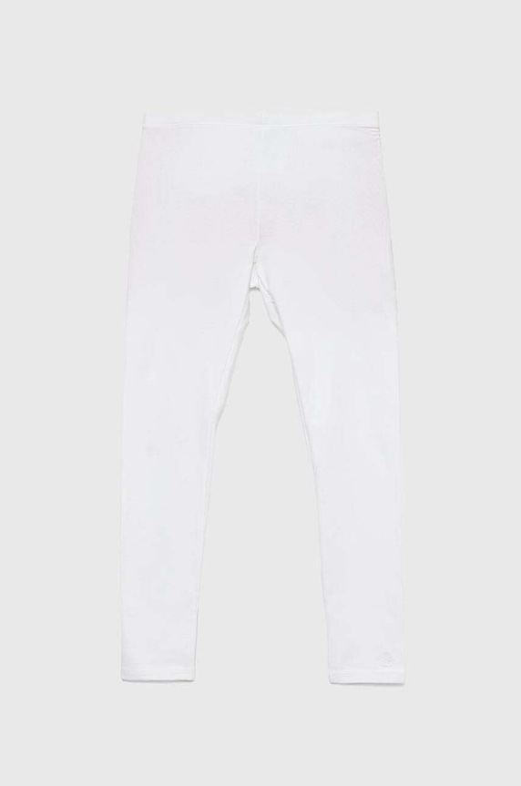 United Colors of Benetton legginsy dziecięce z elastanem biały 3MT1CF02G.G.NOS