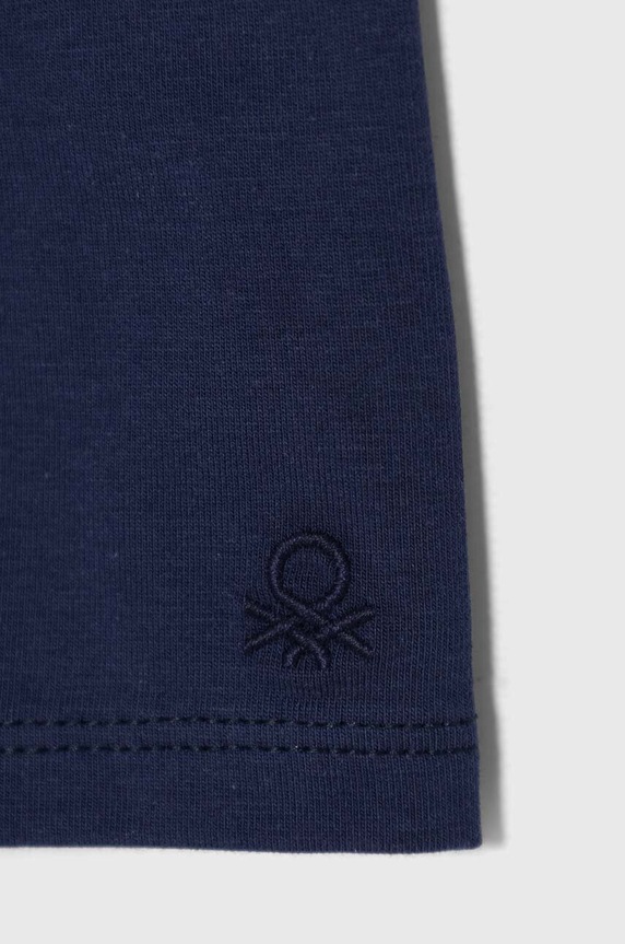 Dziewczynka United Colors of Benetton legginsy dziecięce 3MT1GF01M.P.Continuativ granatowy