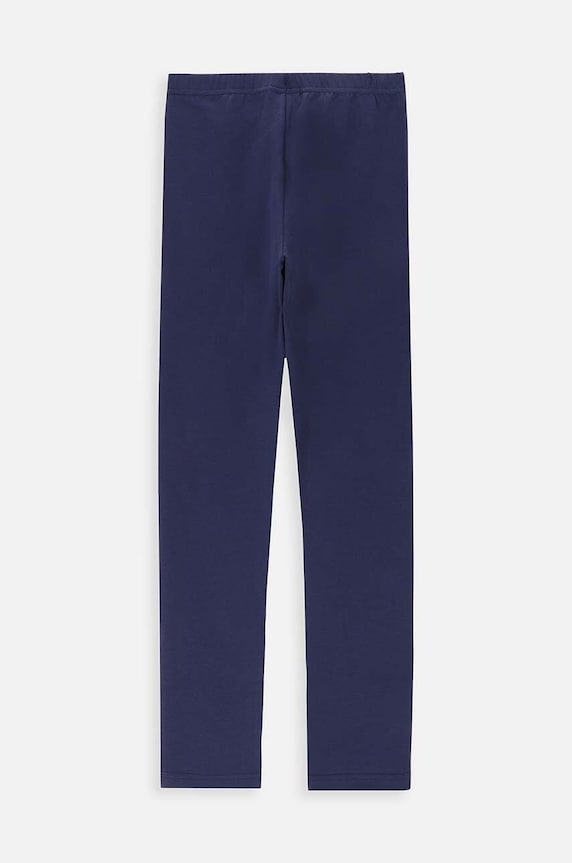 Coccodrillo legginsy bawełniane dziecięce XCX122101BAG granatowy AA00