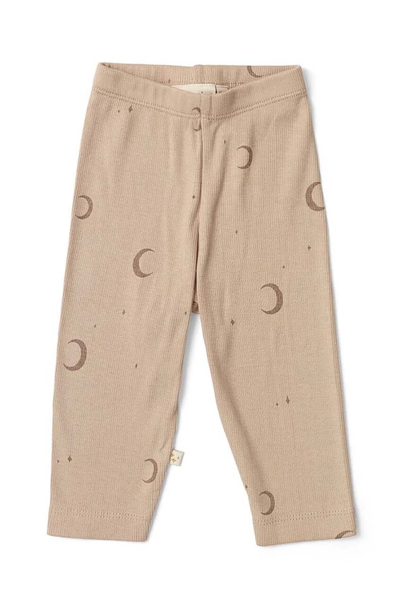 That's mine legginsy niemowlęce LEN10 z elastanem beżowy LEN10