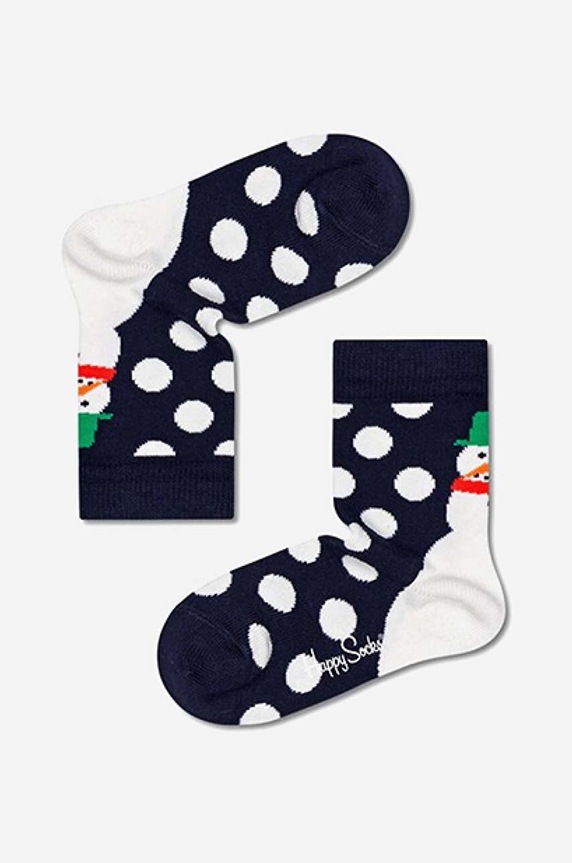 Happy Socks sosete copii sosete lungi rosu KJSS01.6500