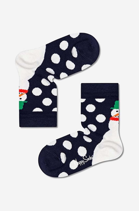 Happy Socks sosete copii sosete lungi rosu KJSS01.6500