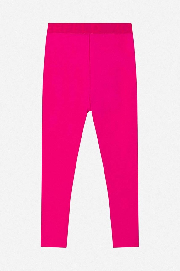 Karl Lagerfeld legginsy dziecięce Z14175 różowy AA00
