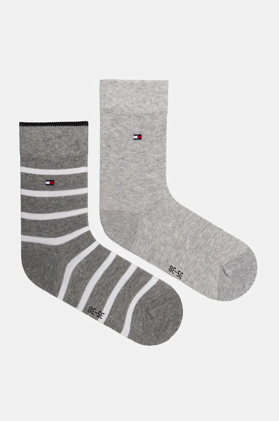 Tommy Hilfiger skarpetki 2-pack skarpetki długie szary 701229939.9BYH