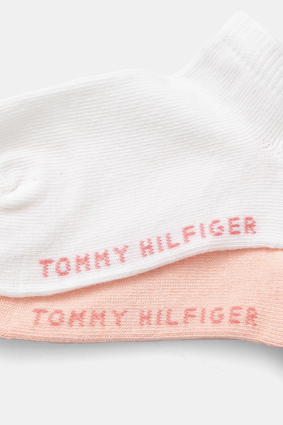 Dječje čarape Tommy Hilfiger 2-pack 301390.PPYA roza AA00