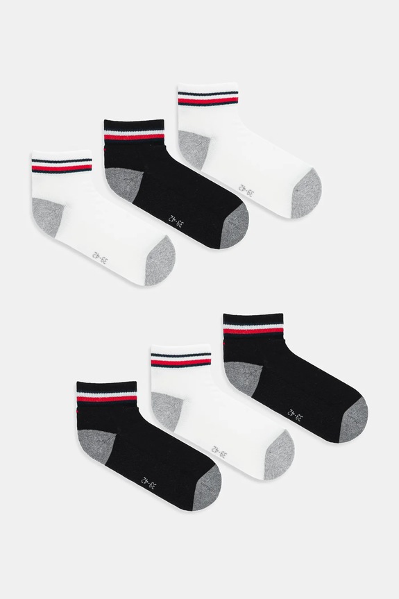 Tommy Hilfiger skarpetki dziecięce 6-pack biały 701220492.9BYA