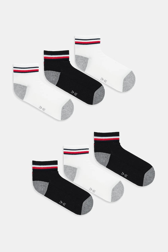 Tommy Hilfiger skarpetki dziecięce 6-pack biały 701220492.9BYA