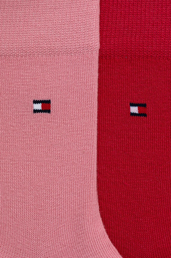 Παιδικές κάλτσες Tommy Hilfiger 2-pack 391334.9BYA ροζ AA00