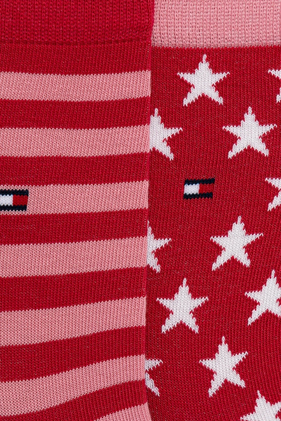 Detské ponožky Tommy Hilfiger 2-pak 100000816.9BYA ružová AA00