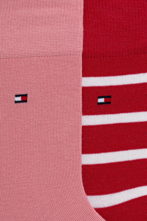 Dječje čarape Tommy Hilfiger 2-pack 701229939.9BYA roza AA00