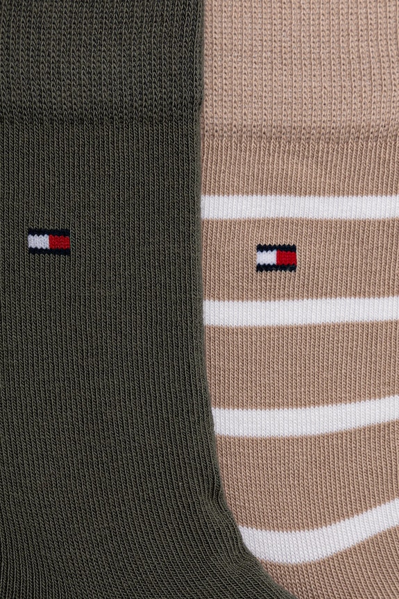 Tommy Hilfiger calzini per bambini pacco da 2 701229939.9BYA beige AA00
